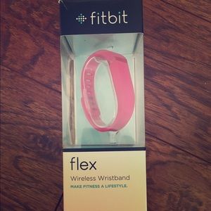 Pink FitBit Flex Fitness Tracker