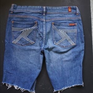 7 For All Mankind Cutoff Shorts
