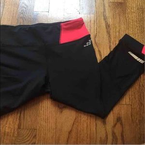 bcg pink and black leggings