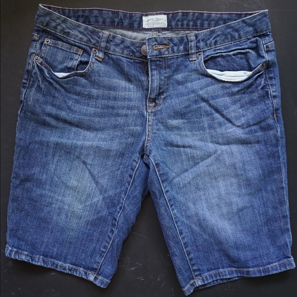Aeropostale Bermuda Jean Shorts