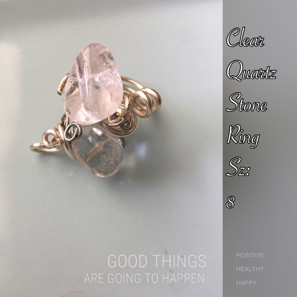 Clear Quartz Ring