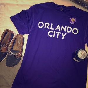 Orlando City Soccer DriFit style shirt