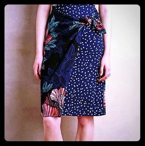 Polka dot beautiful pencil skirt.