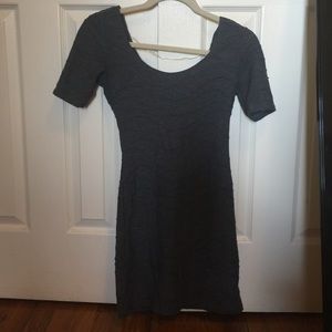 Grey pencil dress