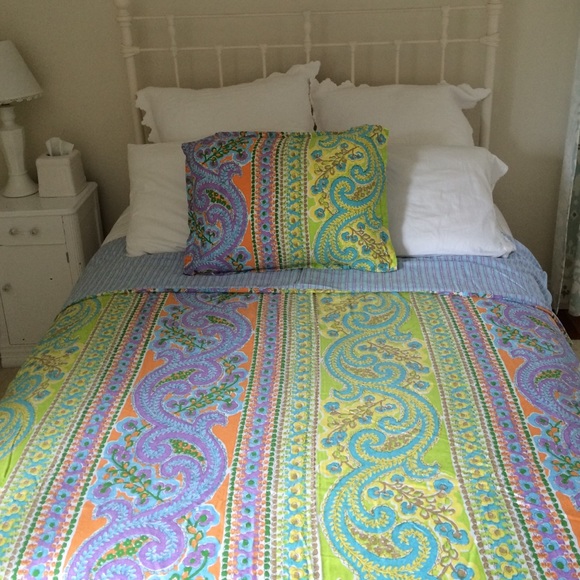 Calypso twin duvet cover and one sham by echo.