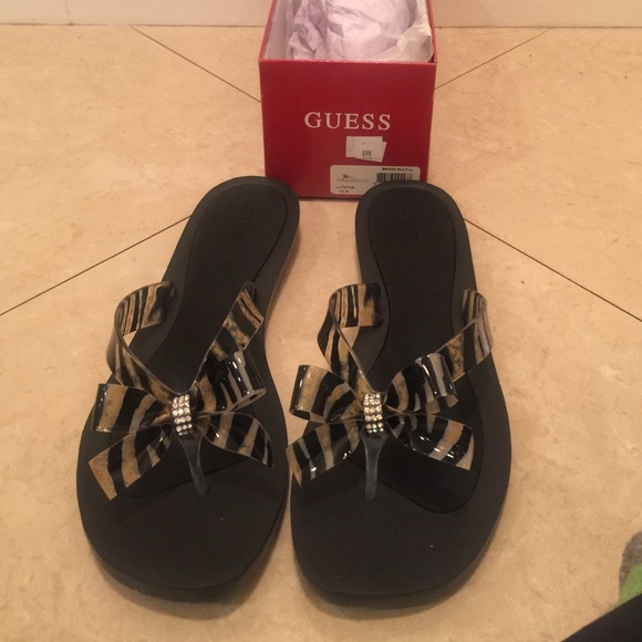 Guess Tutu2 Leopard Brown Multi color Sz10