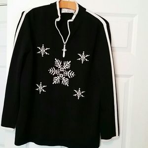 St.john sport by Marie Gray zip sweater