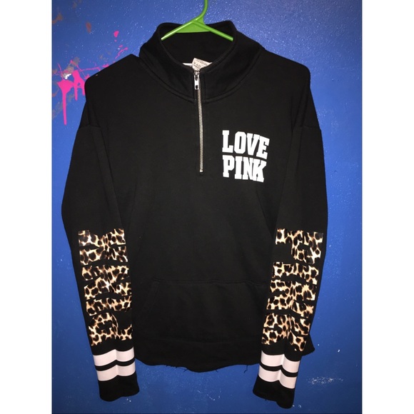 VS Pink Half Zip