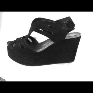Black wedges Pedro Garcia 8.5