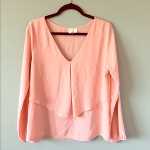 Light pink top