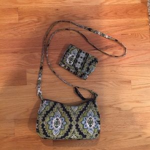 Vera Bradley Purse and Matching Wallet