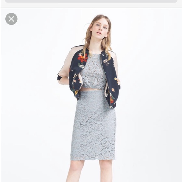 Zara pencil skirt.