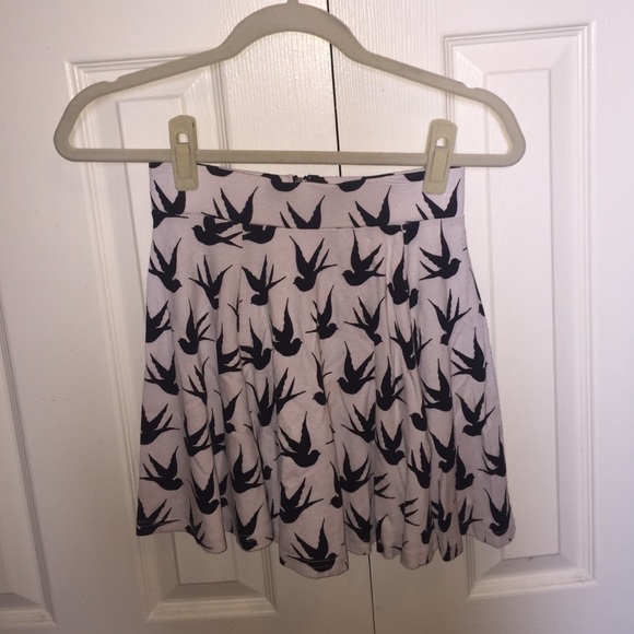 H&M Bird Circle Skirt