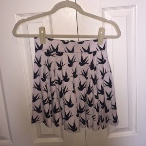 H&M Bird Circle Skirt