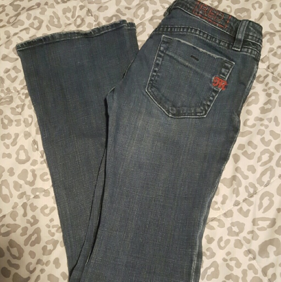 Miss Me Red Jeans