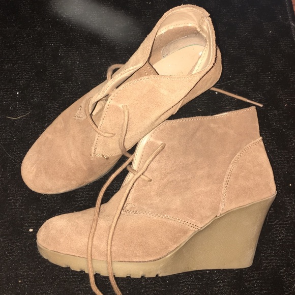 Brown booties