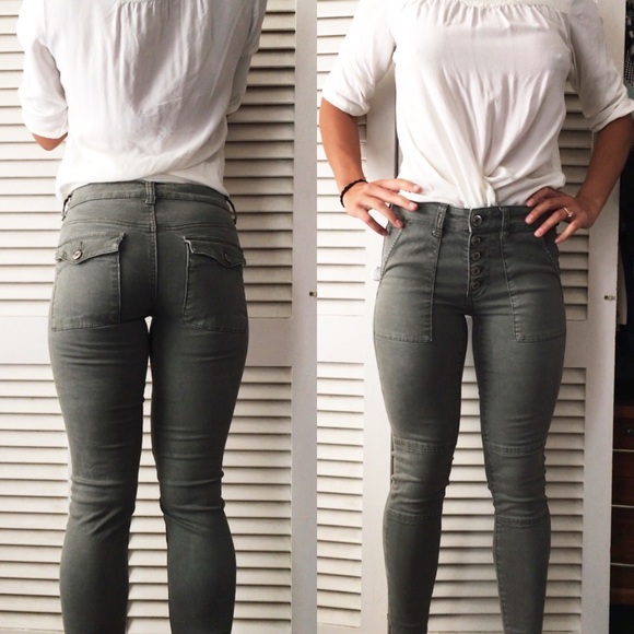 High Waisted Skinnies