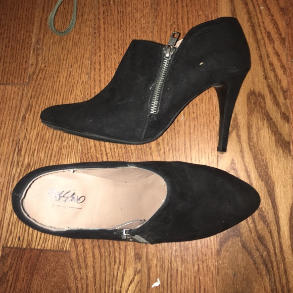 Black booties