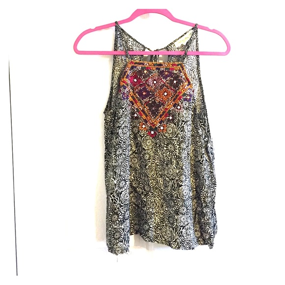 Staring at Stars embellished tank