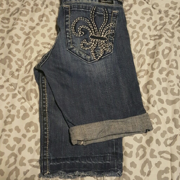 Miss Me Bermuda Shorts