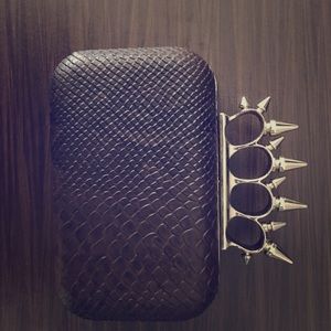 Super cute spiked and detailed Akira clutch!