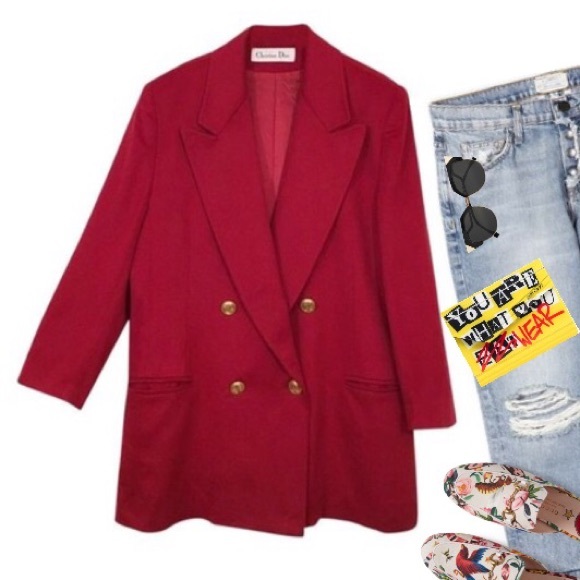 Christian Dior Jackets & Blazers - DIOR + LORO PIANA cashmere vintage jacket