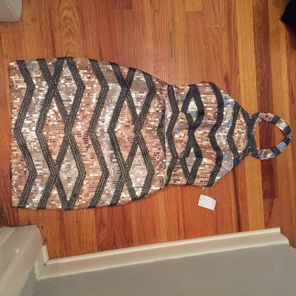Sequin mini dress