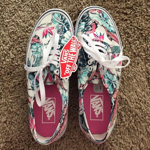 Floral Vans