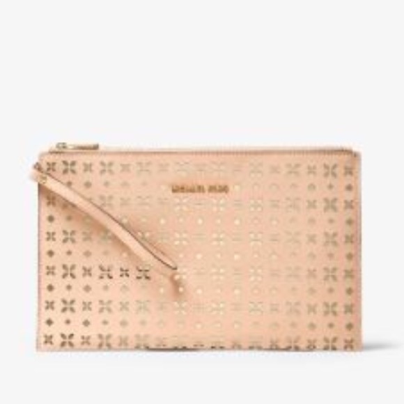 THIS SEASON's Michael Kors XL Perforated Clutch