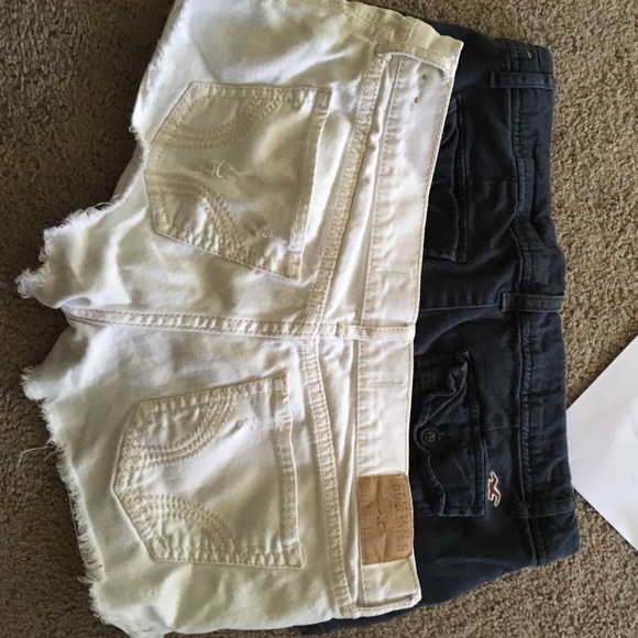Hollister Short Shorts 2 pairs size 7 - Picture 4 of 4