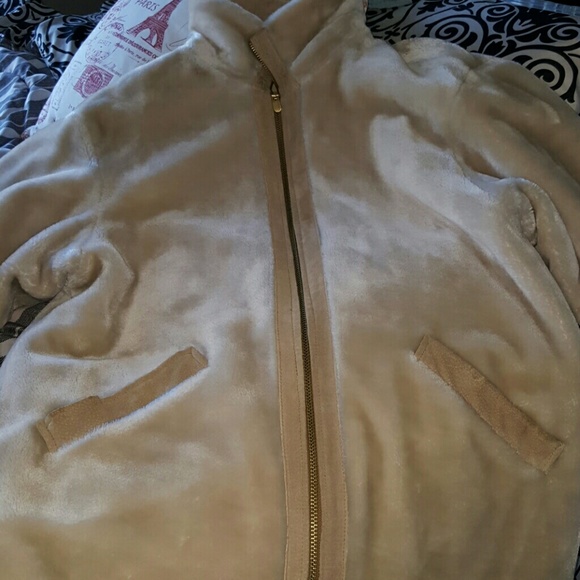 Suede Reversible Coat - Picture 3 of 4