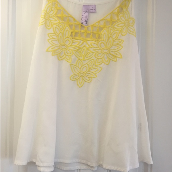 Embroidered Tank