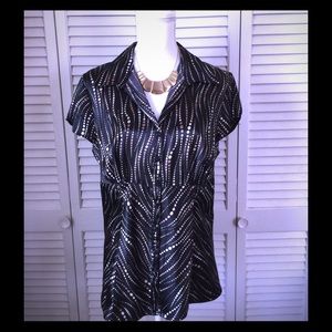 🌸 CATO Button up Top 🌸