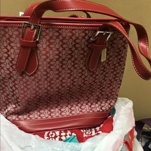 Coach purse & coin holder