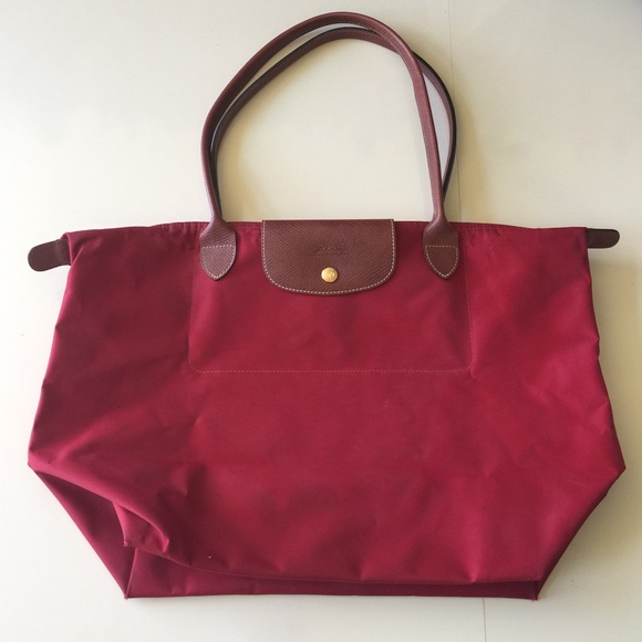 Longchamp Authentic Modele Depose Nylon Handbag