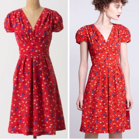 Anthropologie Floral Dress by Karen Walker