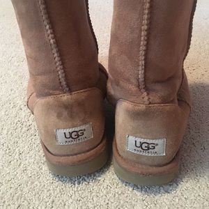 Tall chestnut ugg boots