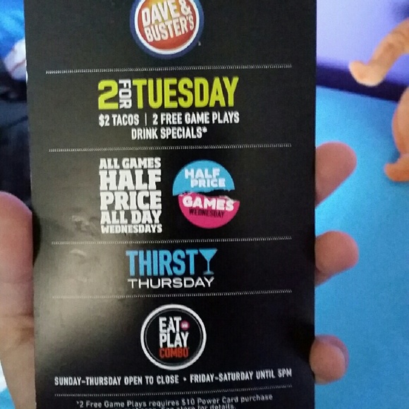 Dave and Busters coupons!! - Picture 3 of 4