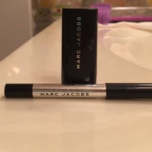 Marc Jacobs lipstick and eyeliner