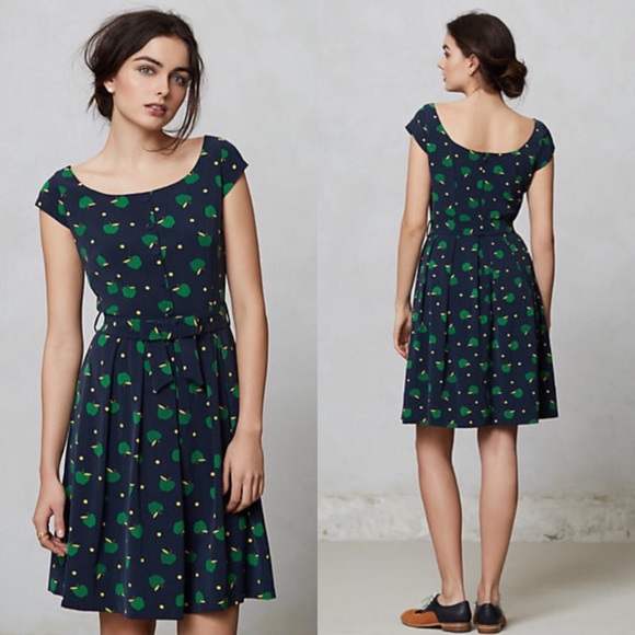 Anthropologie Ginger Gold Dress by Karen Walker