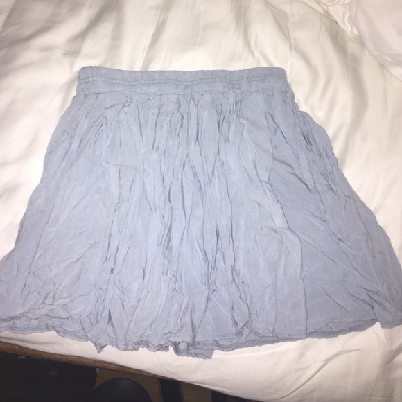 Brandy Melville flowy light blue skirt