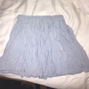 Brandy Melville flowy light blue skirt