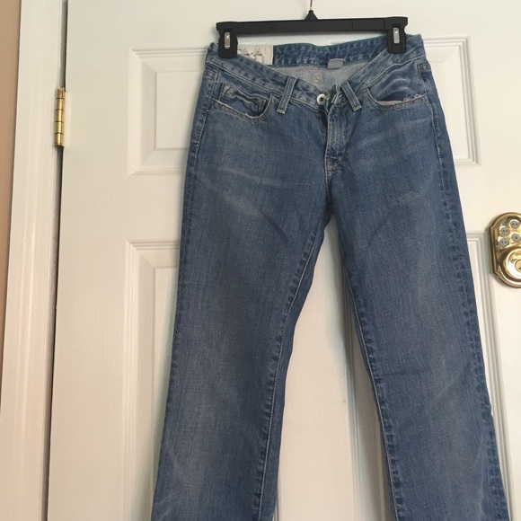 loomstate 100% organic cotton flare jeans