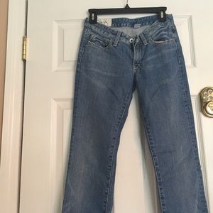 loomstate 100% organic cotton flare jeans