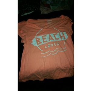 peachy shirt