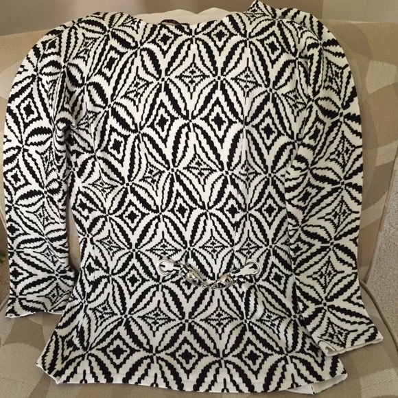 Black and White Sweater