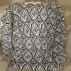 Black and White Sweater