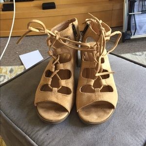 Lane Bryant Block Heel Sandal