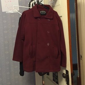 Maroon coat