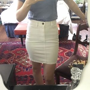 American apparel high wasted mini